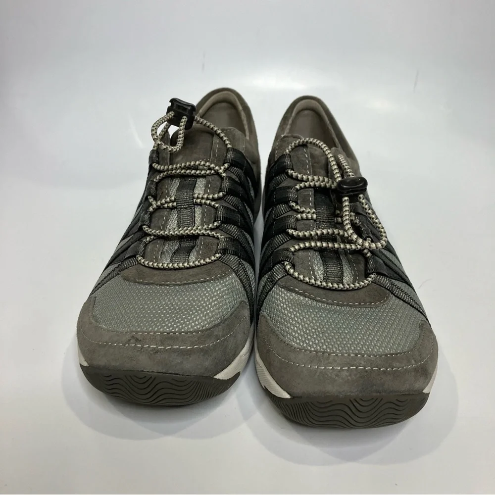 Dansko honor sneakers gray women’s‎ size 38 7.5 casual comfort shoes neutral